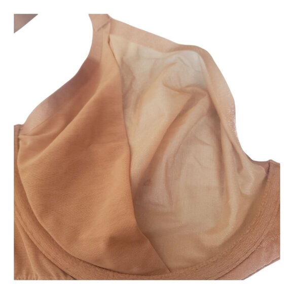 CT2034 Savage X Fenty Fascination Best form Copper Shiny Underwire Bra 36DD - Picture 6 of 11